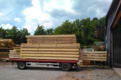Holz fertig zum Transport